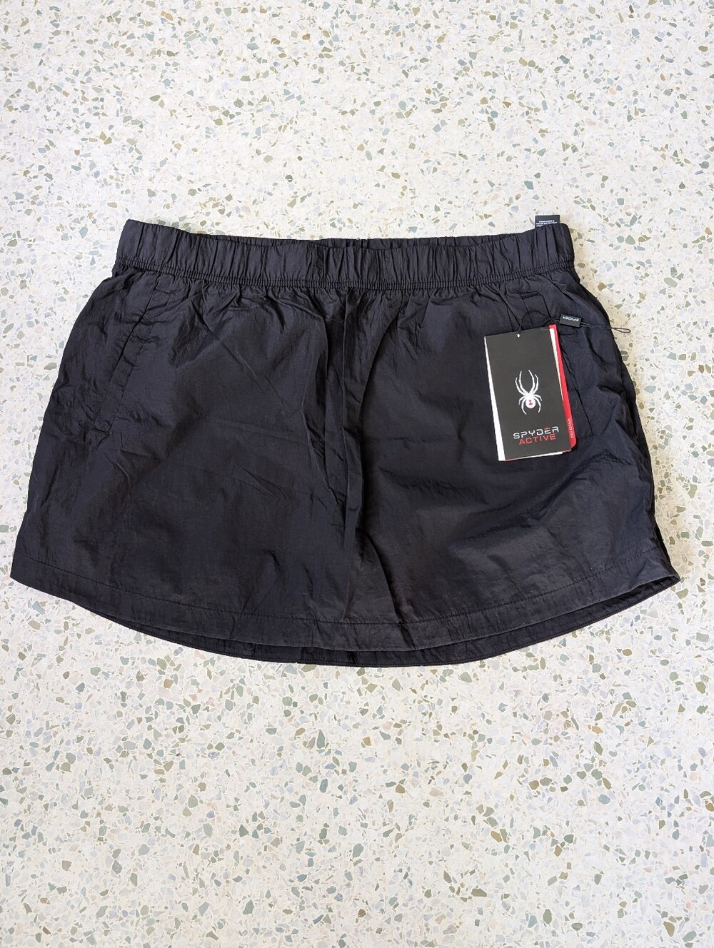 NWT Spyder Active Black Athletic Skort